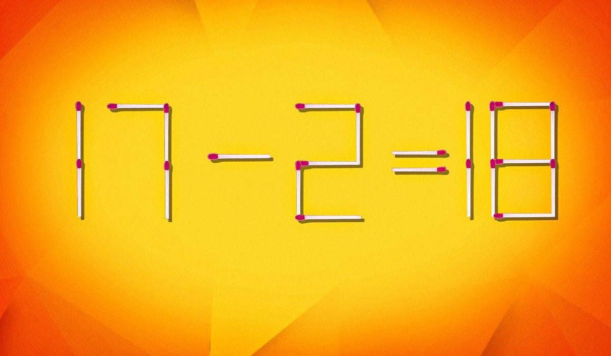 Gdzie przesunąć 1 zapałkę, aby równość była poprawna: fascynująca gra logiczna