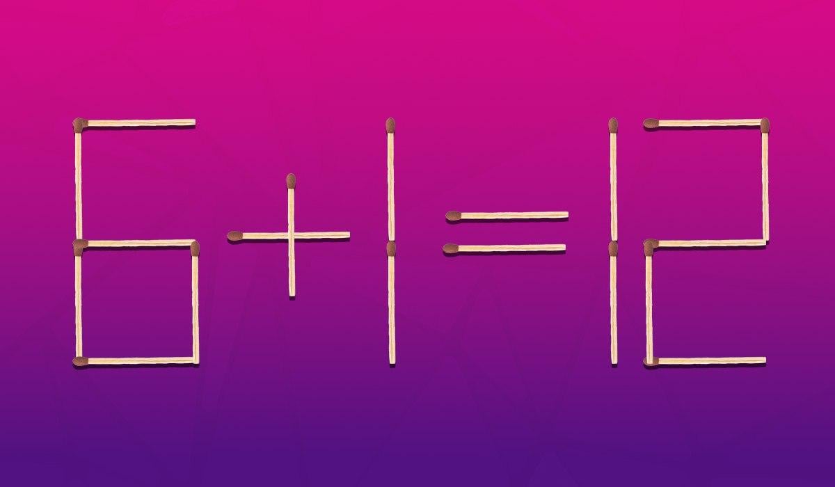 Popraw błąd, przesuwając tylko jedną zapałkę: test IQ