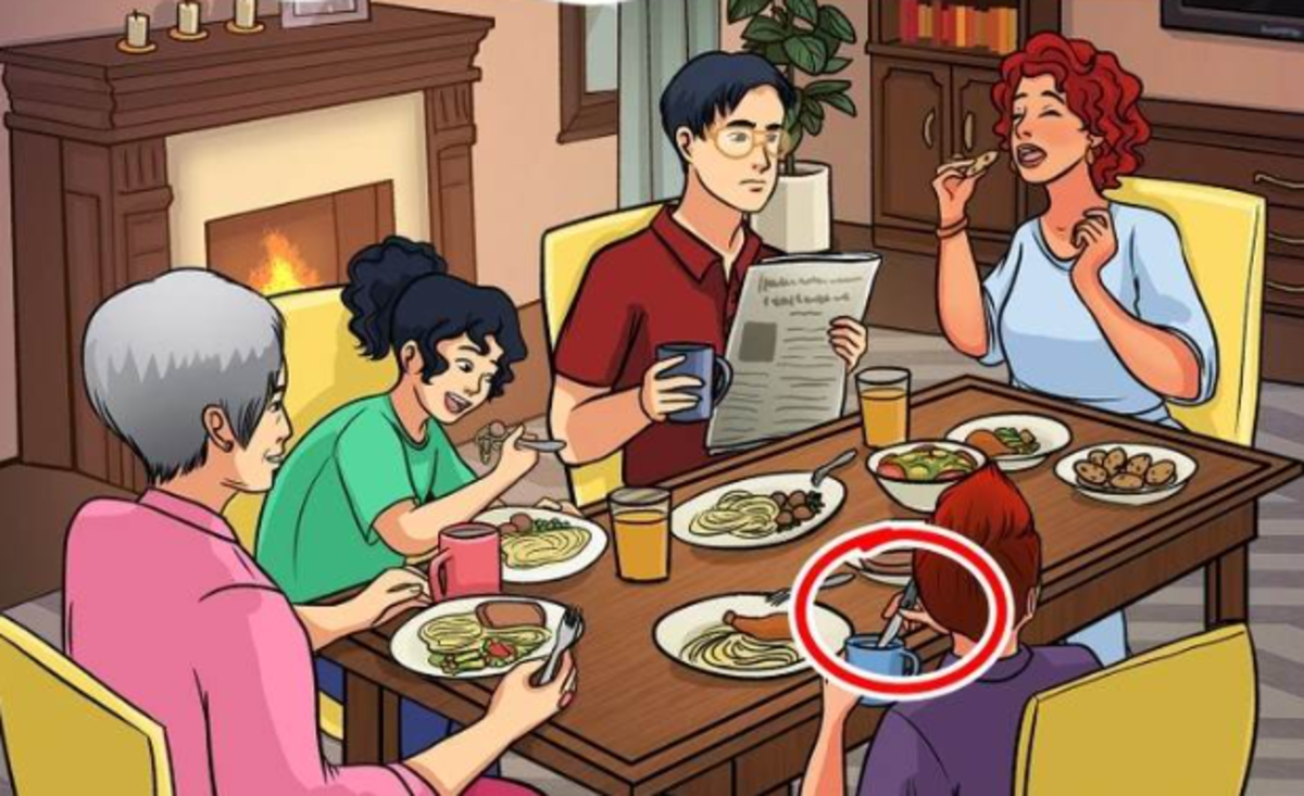 Chłopiec mieszający drinka nożem to pomyłka / Bright Side drawing