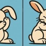 Super test IQ: znajdź 3 różnice na zdjęciu królika w